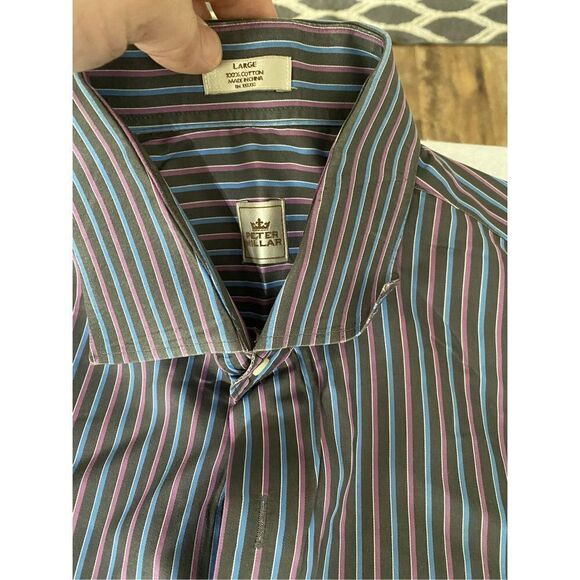 Peter Millar Button Down Shirt - Picture 2 of 4